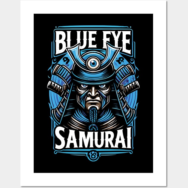 Blue Eye Samurai Wall Art by aswIDN